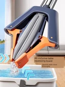 38cm Sünger Paspas + 2 Nem Tutucu Başlık - Güçlendirilmiş Paslanmaz Çelik Saplı thumbnail 2