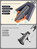 28cm Sünger Paspas + 2 Nem Tutucu Başlık + Paspas Klipsi - Paslanmaz Çelik Saplı thumbnail 4