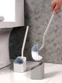 Duvara Monte Tuvalet Fırçası Seti - [6] Orijinal Fırça Başlığı "Lavanta" - 4