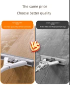 28cm Çift Kanatlı Sıkma Paspas Seti - 1 Adet Hızlı Yumuşayan Pamuk Başlık + 1 Metre 3 Kademeli Sap thumbnail 11