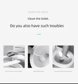 Japon Tarzı Köşe Ulaşmaz Tuvalet Fırçası - Geliştirilmiş Duvar Seti 2 Adet thumbnail 8