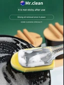 Bulaşık Yıkama Fırçası - 1 Sap + 1 Sünger Fırça Başlığı thumbnail 5