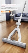 Paslanmaz Çelik 34cm Sünger Paspas - 3 Başlıklı - 7
