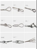 304 Paslanmaz Çelik Halat - 2 m, 2.0mm (7x19 Yumuşak) thumbnail 4