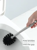 Koyu Mavi Deliksiz Süzülebilir Tuvalet Fırçası (Tekli Paket) - 3