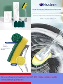 Bulaşık Yıkama Fırçası - 1 Sap + 1 Sünger Fırça Başlığı thumbnail 2