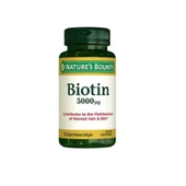 Nature's Bounty Biotin 5000 mcg 72 Kapsül - 1