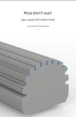 Emiş Güçlü Sünger Paspas - 33cm - 3 Pamuk Başlıklı - 10