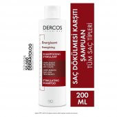 Vichy Dercos Energising Saç Dökülme Karşıtı Şampuan 200 ml - 1