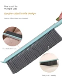 Çift Taraflı Yatak Temizleme Fırçası - Koyu Mavi thumbnail 4