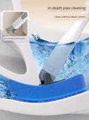 Tek Kullanımlık Klozet Fırçası Seti - 60 Fırça Başlığı Karışık Kokulu - 4