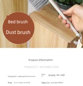 Minimalist Ev Tipi Yatak Fırçası - Pembe thumbnail 7