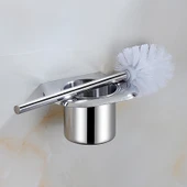 304 Paslanmaz Çelik Tuvalet Fırçası Seti - 2 Fırça Başlıklı + 1 Paslanmaz Çelik Fırça Saplı thumbnail 3