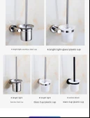 304 Paslanmaz Çelik Tuvalet Fırçası Seti - 2 Fırça Başlıklı + 1 Paslanmaz Çelik Fırça Saplı thumbnail 9