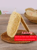 Doğal Yağsız Mutfak Temizleme Lifi Bulaşık Fırçası - Bölüm 10cm x 5 - 4