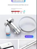 304 Paslanmaz Çelik Tuvalet Fırçası Seti - 2 Fırça Başlıklı + 1 Paslanmaz Çelik Fırça Saplı thumbnail 10