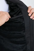 Mero Life Erkek Gri Kapüşonlu Su Ve Rüzgar Geçirmez Softshell Mont - 2