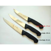 3 ADET ORJİNAL SOLİNGEN KASAP BIÇAGI (21cm+18cm+15cm) - 1