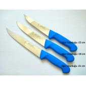 3 ADET ORJİNAL SOLİNGEN KASAP BIÇAGI (21cm-18cm-15cm) - 1
