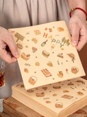 Yağ Emici Barbekü Kağıdı - 22x22 Lüks İngiliz Deseni 100 Adet - 2