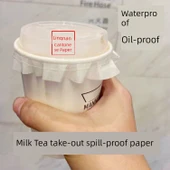 Sütlü Çay Bardağı Mühürleme Filmi - 14cm - 50 Adet - 4
