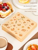 Yağ Emici Barbekü Kağıdı - 22x22 Lüks İngiliz Deseni 100 Adet - 3