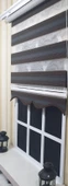 StorBurada Pliseli Zebra Stor Kahverengi Renk Geçişli Etek Dilimli ST 023  Kahverengi 190 x 260 - 2