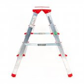 ALÜMİNYUM ÇİFT ÇIKIŞLI 3 BASAMAKLI MERDİVEN(68 CM) (ACCM.01) - 2
