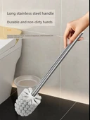 WC Fırçası Seti - Siyah Alüminyum 45cm +1 Siyah Başlık thumbnail 5