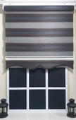 Pliseli Zebra Stor Kahverengi Renk Geçişli Etek Dilimli ST 023  Kahverengi 70 x 200 - 5