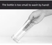 Fırça Seti - Siyah Fırça, Kıl Dirsek Fırçası, Kısa Saplı Bardak Fırçası (3 Parça) thumbnail 8