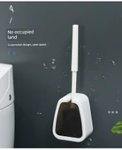 Tuvalet Fırçası Seti - Beyaz + Harada Stickerlı - 10
