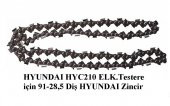 Hyundai 91-28,5 Diş Motorlu Testere Zinciri - 1