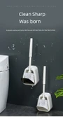 Tuvalet Fırçası Seti - Beyaz + Harada Stickerlı - 7