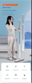 Gizli Hazneli Mop - 40cm - 2 Adet Anında Emişli Pamuk Başlıklı ve Duvar Askı Aparatlı - 7