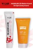 W Lab Madeleb Krem + W Lab Güneş Koruyucu Krem Set - 1