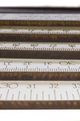 7 Parça MDF Kalıp Çizim Cetvel Seti  Pantolon,Ceket,Etek,Yaka,Kol,Pile Çok Amaçlı Dikiş Cetveli - 8