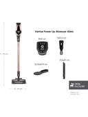 Karaca Vantuz Power Up Rose Gold Dikey Süpürge - 2
