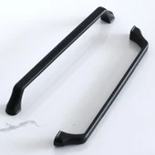 Mobilya Mutfak Çekmece Dolap Dolabı Kapak Kulbu Kulpları Kulpu Metal 160 mm 160 cm Siyah Kulp thumbnail 4
