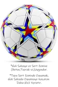 Uefa Şampiyonlar Ligi Futbol Topu 4 Astarlı No:5 480 Gr + Pompa Hediyeli X500 - 4