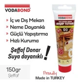 Vodabond D3 Mobilya Ağaç Ahşap Tutkalı Mobilya Tutkalı 150 gr - 2