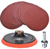 34 PARÇA Spiral Avuç İçi Taşlama Makinesi Cırt Zımpara 115 mm thumbnail 7