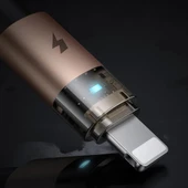 Mcdodo CA-6911 3A Işıklı Usb iPhone Şarj Data Kablosu 1.2m Siyah - 4