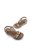 Guja 25Y154-4 Anatomik Taban Kadın Sandalet Bej 36-41 - 3
