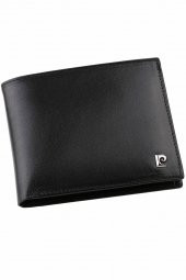Pierre Cardin Erkek Siyah Logolu Cüzdan 2361S - 1