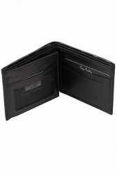 Pierre Cardin Erkek Siyah Logolu Cüzdan 2361S - 2