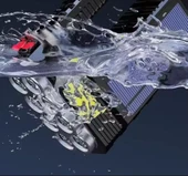 Yüksek Lümen Süper Parlak 8 LED  Yan Fener 3 Modlu Spot El Feneri - 6