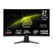 MSI MAG 276CXF 27" 280Hz 0.5ms HDMI DP HDR Ready AdaptiveSync FHD Rapid VA Curved Gaming Monitör - 1