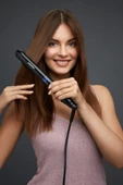 Grundig HS 6532 Pure Care Black Line İyonlu Seramik Saç Düzleştirici - 2