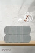 2'li Tavora Banyo Havlusu - 70x140 Cm, 570gr, %100 pamuk, Spa Ve Otel Havlusu, Günlük Kullanıma Uygun - 1